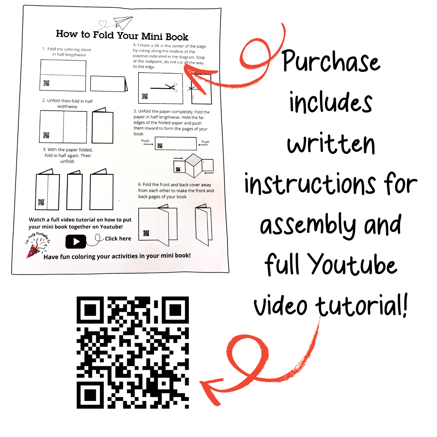Summer Mini Coloring Book Kids Activity